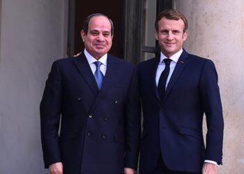 President Sisi arrives in France’s Brest city to participate in One Ocean Summit