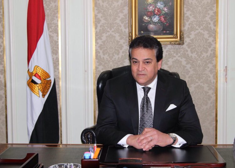 Egyptian Minister of Higher Education and Scientific Research Khaled Abdel Ghaffar.