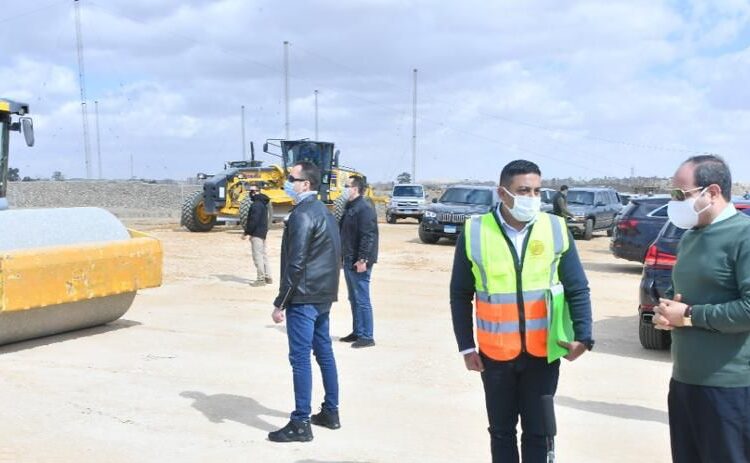 Sisi inspects workflow at new Greater Cairo projects 1 - Egyptian Gazette