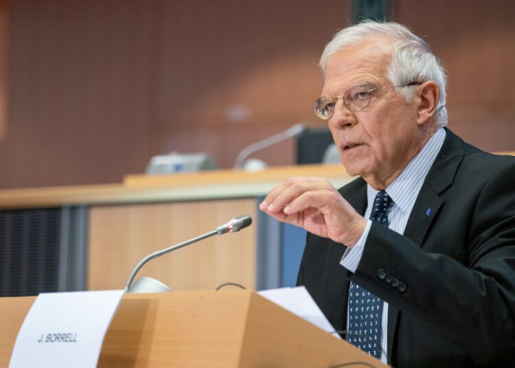 EU High Representative and Vice President of the Commission Josep Borrell