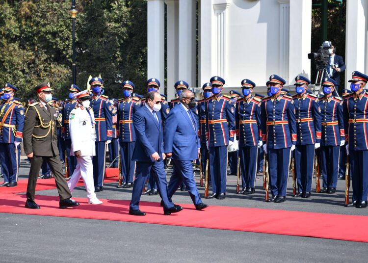 Sisi receives Djibouti president at Ettihadiya Palace 1 - Egyptian Gazette