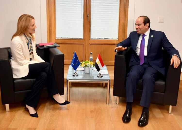 President asserts Egypt's keenness to enhance parliamentary co-operation with European side 1 - Egyptian Gazette