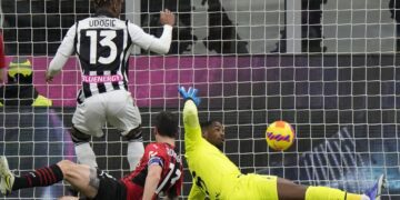 AC Milan held to another draw by Udinese 1 - Egyptian Gazette AC Milan held to another draw by Udinese