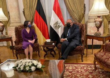 Egypt’s FM, German counterpart hold talks