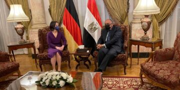 Egypt’s FM, German counterpart hold talks