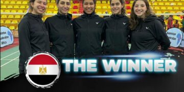 Egypt wins gold, silver medals in Africa’s badminton championship