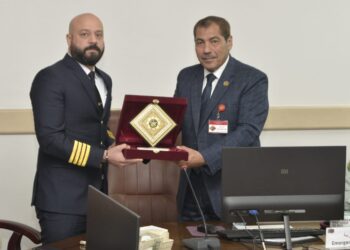 Nasser High Military Academy delegation congratulates EgyptAir for tribute paid to pilots