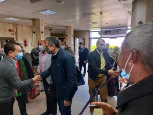 Abu Simbel airport receives tourists to watch rare solar phenomenon 4 - Egyptian Gazette Abu Simbel airport receives tourists to watch rare solar phenomenon 3 - Egyptian Gazette