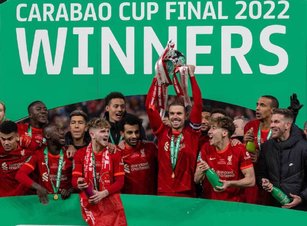 Klopp eyes quadruple after Liverpool wins League Cup 2 - Egyptian Gazette