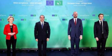 Second day activities of 6th EU-AU Summit kick off in Brussels 1 - Egyptian Gazette Second day activities of 6th EU-AU Summit kick off in Brussels