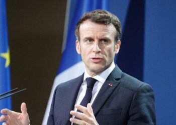 French president arrives in Ukraine