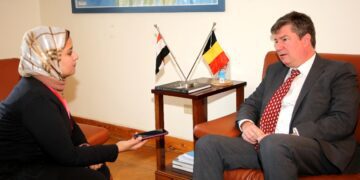 Belgian envoy: Sisi's visit to open new vistas for co-operation 1 - Egyptian Gazette Belgian envoy: Sisi’s visit to open new vistas for co-operation