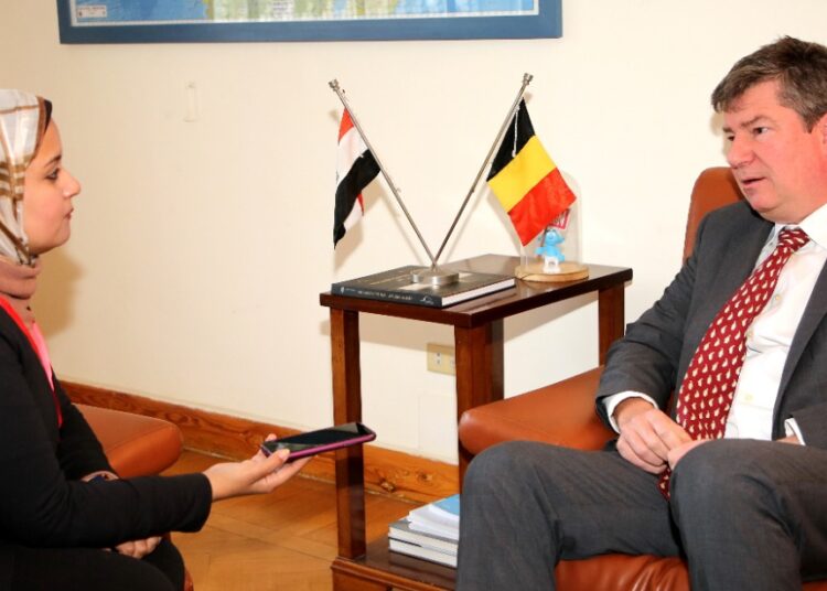 Belgian envoy: Sisi's visit to open new vistas for co-operation 1 - Egyptian Gazette