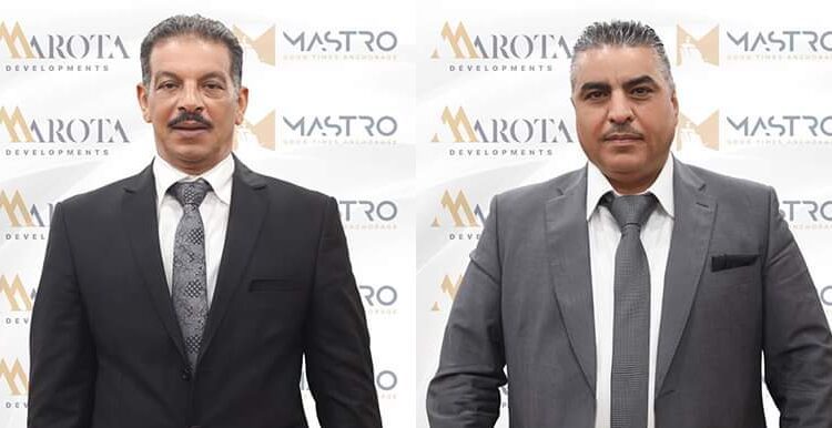 Marota Developments launches new phase of Mastro project at NC 1 - Egyptian Gazette Tarek Khalil and Ayman Al-Ghafir