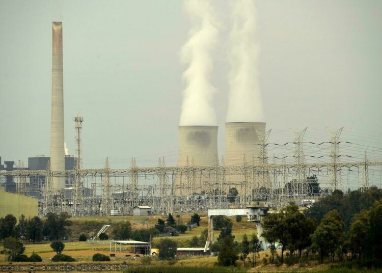 Australia is one of the world's largest coal producers -- among them this plant in Singleton.