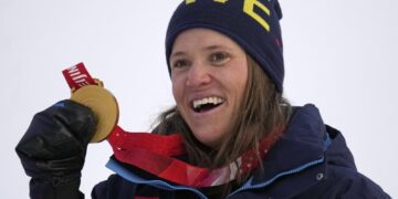 Sweden’s Sara Hector wins Olympic GS gold after Shiffrin out 1 - Egyptian Gazette Sweden’s Sara Hector wins Olympic GS gold after Shiffrin out