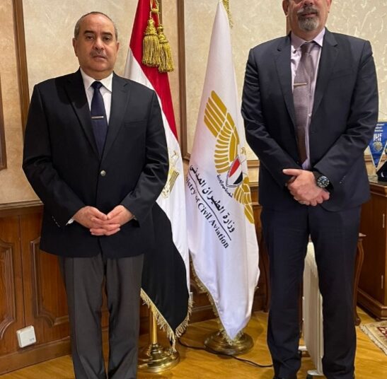 Civil Aviation Minister, IATA vice head meet 1 - Egyptian Gazette