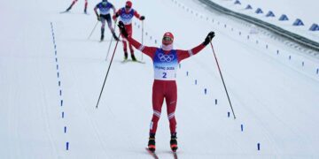 Bolshunov wins 3rd gold of Beijing Olympics in 30K race