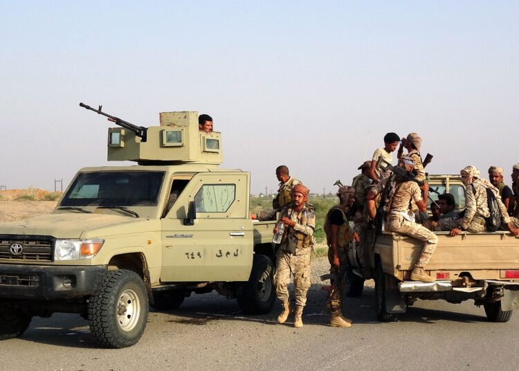 Fierce battles waged between Yemeni army, Houthis in Marib 1 - Egyptian Gazette Fierce battles were waged between the Yemeni army and Houthi militias in the Yemeni province of Marib in the past 24 hours, Yemen TV reported on Saturday.