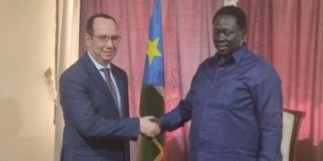 Egypt amb. in Juba meets South Sudan VP