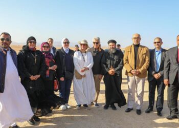 Egypt’s Environment min. tours Ras Mohamed nature reserve