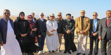 Egypt’s Environment min. tours Ras Mohamed nature reserve