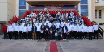 Egyptian Military Academy partakes in marathon in support of autistic children