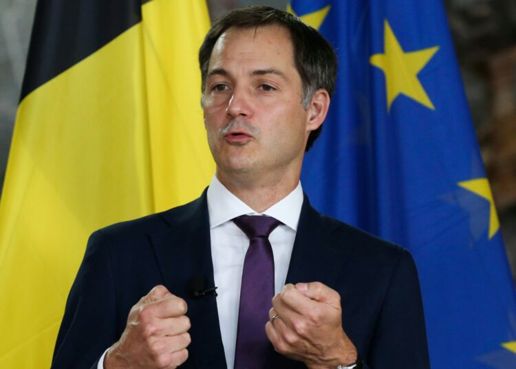 Belgian PM: Would be a mistake to close the EU's door to Ukraine 1 - Egyptian Gazette Belgium's Prime Minister Alexander De Croo
