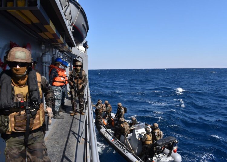 Egyptian, French naval forces conduct joint drills in Red Sea 13 - Egyptian Gazette Egyptian, French naval forces conduct joint drills in Red Sea 12 - Egyptian Gazette