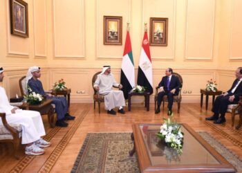 Sisi, Abu Dhabi CP discuss joint co-operation