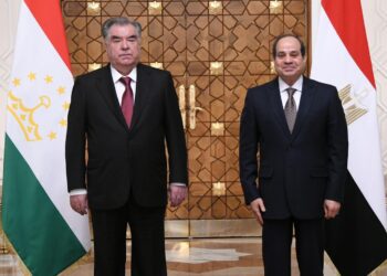Sisi receives president of Tajikistan