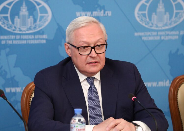 Russian Deputy Foreign Minister Sergei Ryabkov