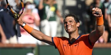 Nadal neutralises Opelka to extend perfect 2022 start, Alcaraz, Norrie win 1 - Egyptian Gazette Nadal neutralises Opelka to extend perfect 2022 start, Alcaraz, Norrie win