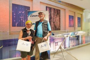 EgyptAir celebrates 90th anniversary at Expo Dubai 2020 5 - Egyptian Gazette