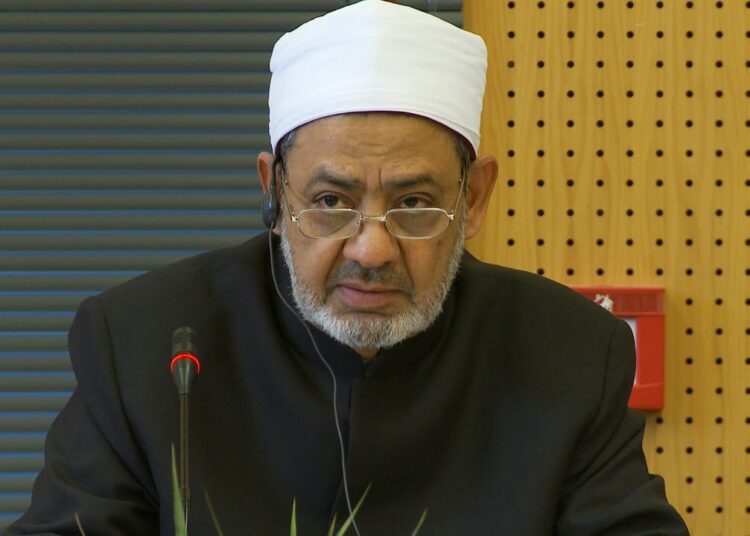 Egypt's Grand Imam of Al-Azhar Sheikh Ahmed El-Tayyeb