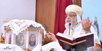 Pope Tawadros II celebrates 10th anniversary of Pope Shenouda demise 1 - Egyptian Gazette Pope Tawadros II celebrates 10th anniversary of Pope Shenouda demise