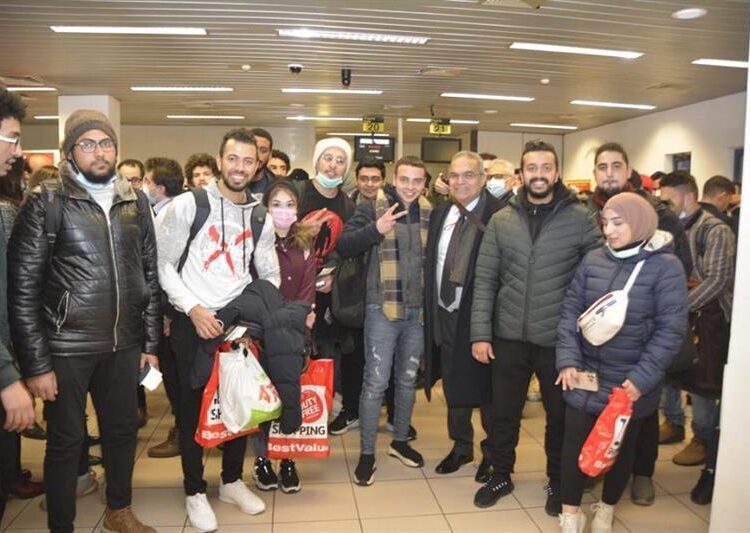 'Exams for Egyptian students returning from Ukraine to start tom'. 2 - Egyptian Gazette 'Exams for Egyptian students returning from Ukraine to start tom'. 1 - Egyptian Gazette