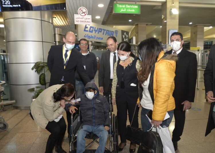 At Sisi directives,teenager flies to NY for treatment 2 - Egyptian Gazette At Sisi directives,teenager flies to NY for treatment 1 - Egyptian Gazette
