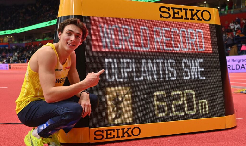 Sweden's Mondo sets world record 4 - Egyptian Gazette