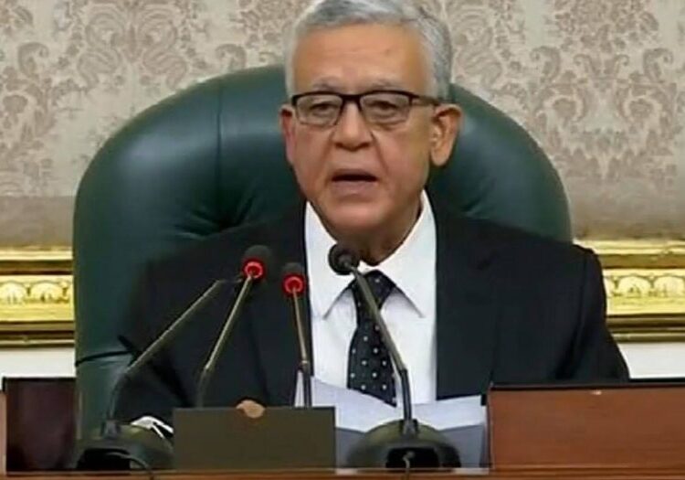 Speaker of the House of Representatives Hanafi el Gebali