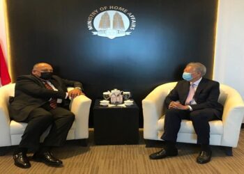 Shoukry holds talks with Singapore’s Senior Minister on climate co-operation