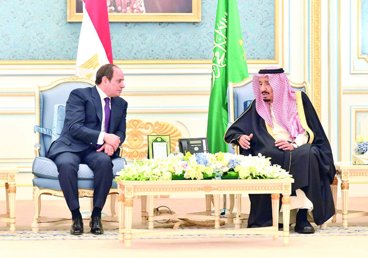 Egypt stresses importance of unifying Arab ranks to face challenges 1 - Egyptian Gazette President Abdel Fattah El Sisi paid a visit on Tuesday to Saudi Arabia, where he met Saudi King Salman bin Abdulaziz Al Saud and Crown Prince Mohamed bin Salman.