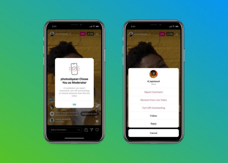 Instagram is now letting users add moderators to livestreams 1 - Egyptian Gazette Instagram has given users a look at its new feature for adding moderators to livestreams.