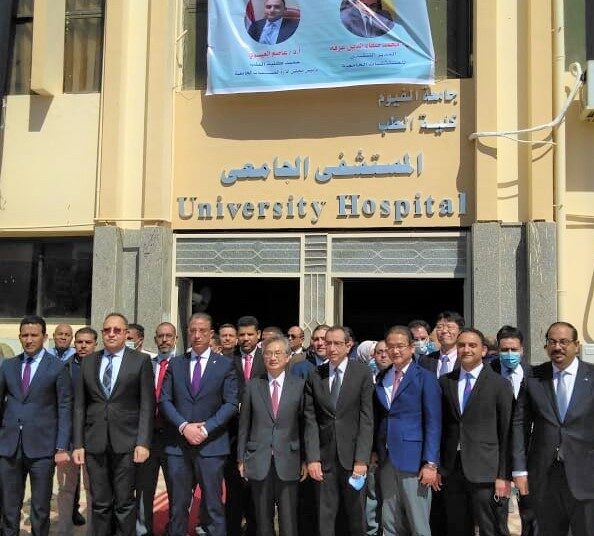Japan presents medical equipment to Fayoum University Hospital 1 - Egyptian Gazette