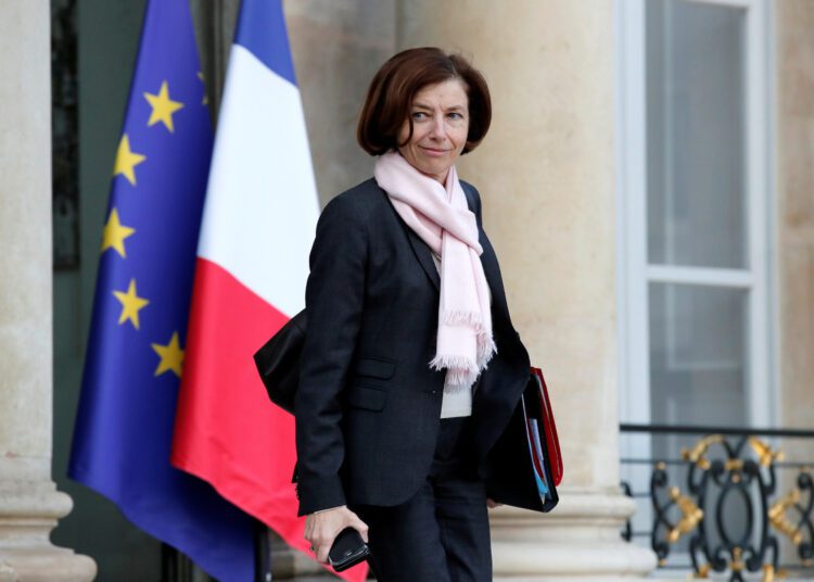 France's Defense Minister Florence Parly