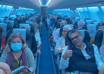 EgyptAir operates charter flights from Spain to Luxor