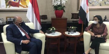 Egypt's FM discusses boosting economic relations with Indonesian finance minister 1 - Egyptian Gazette Egypt’s FM discusses boosting economic relations with Indonesian finance minister