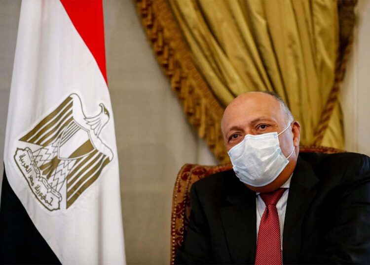 Egypt's Foreign Minister Sameh Shoukry