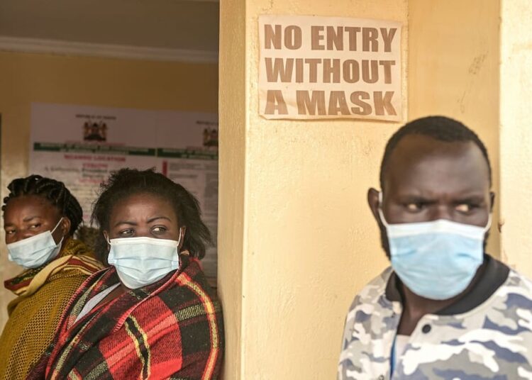 Kenya says Covid infection rates have dropped to one percent or less over the past month.
