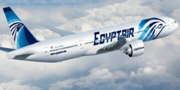 EgyptAir’s first flight lands in Kinshasa